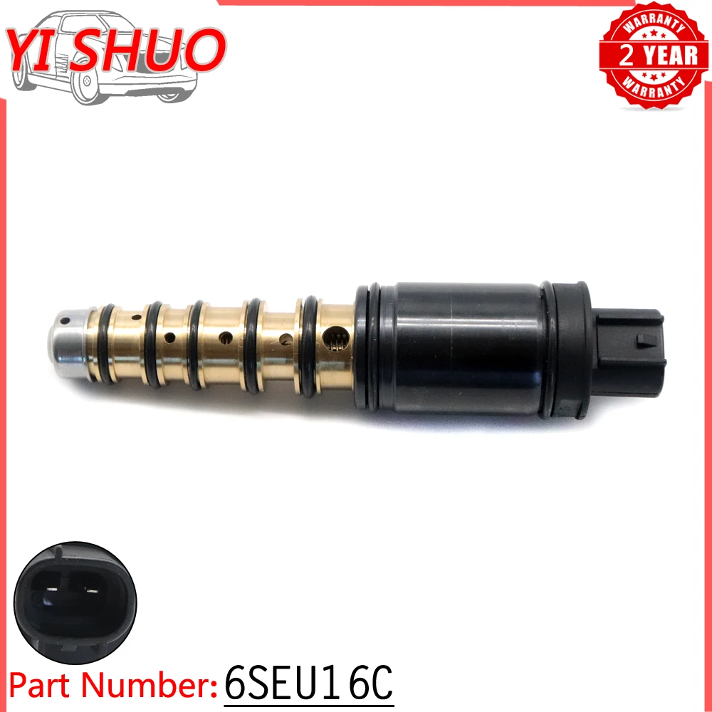 

Car A/C Air Conditioning Compressor Cooling Electronic Solenoid Control Valve 6SEU16C for Toyota RAV4 Camry 2.4L CV47