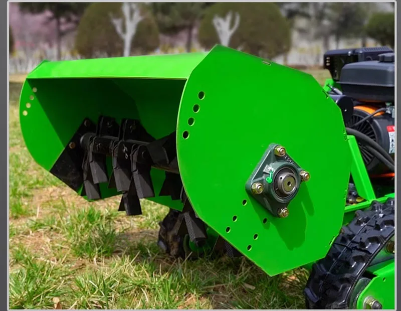 Роботизированная газонокосилка для сельского хозяйства машина резки травы