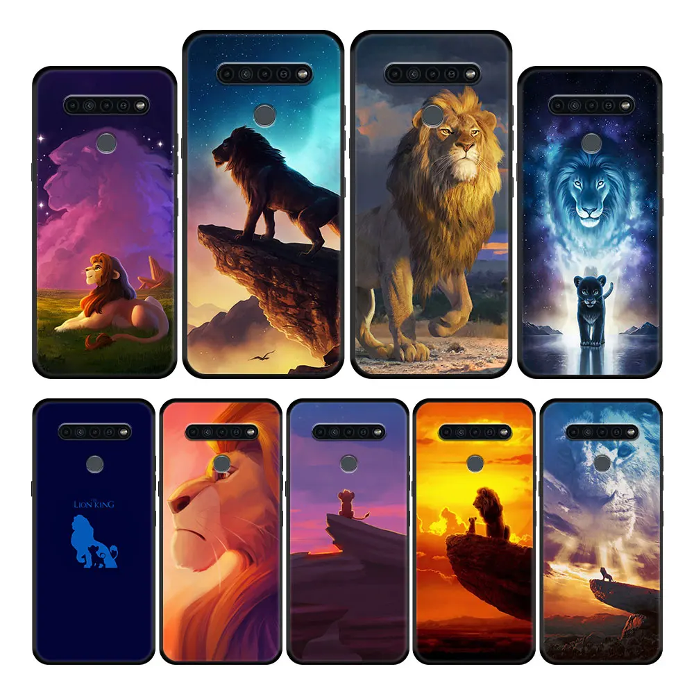 

Phone Funda For LG G7 K40 K50s K41s K61 K40s G6 K92 5G G8 K42 K52 K71 K51s Back Disney The Lion King minimal Movie art