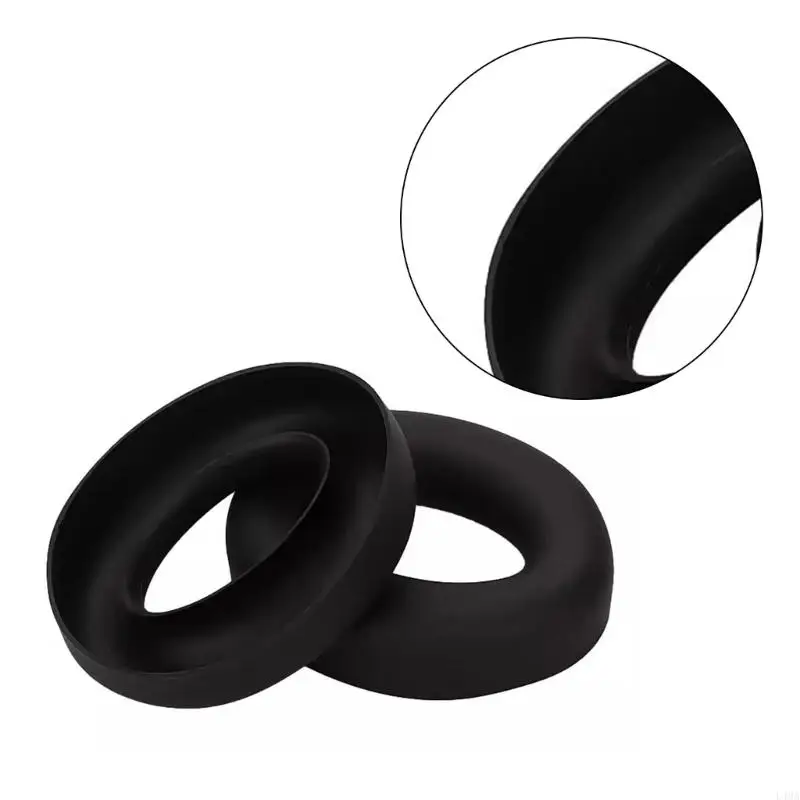L4MA 1PAIR Силиконовые подушки для ушей накрыть ушные наушники космоса