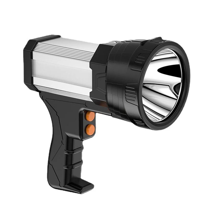 

Superbright Spotlight Handheld Flashlight Rechargeable 18650 Battery Included 3 Mode Light USB Power Charger