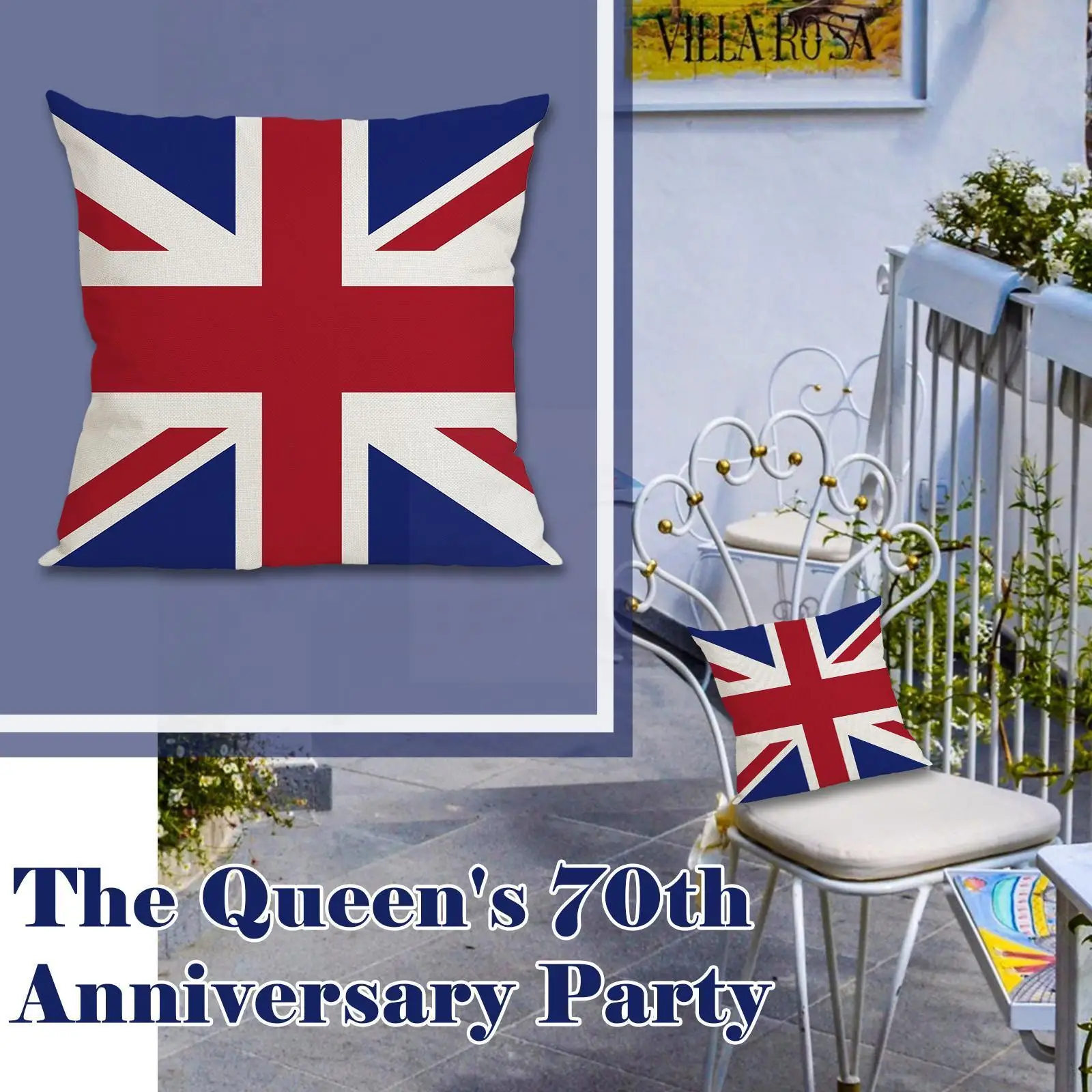 

British Style Decorative Pillowcase England London Pillow Throw Cover Printing Case Party Pillow Pillowcases Creative W6Q9