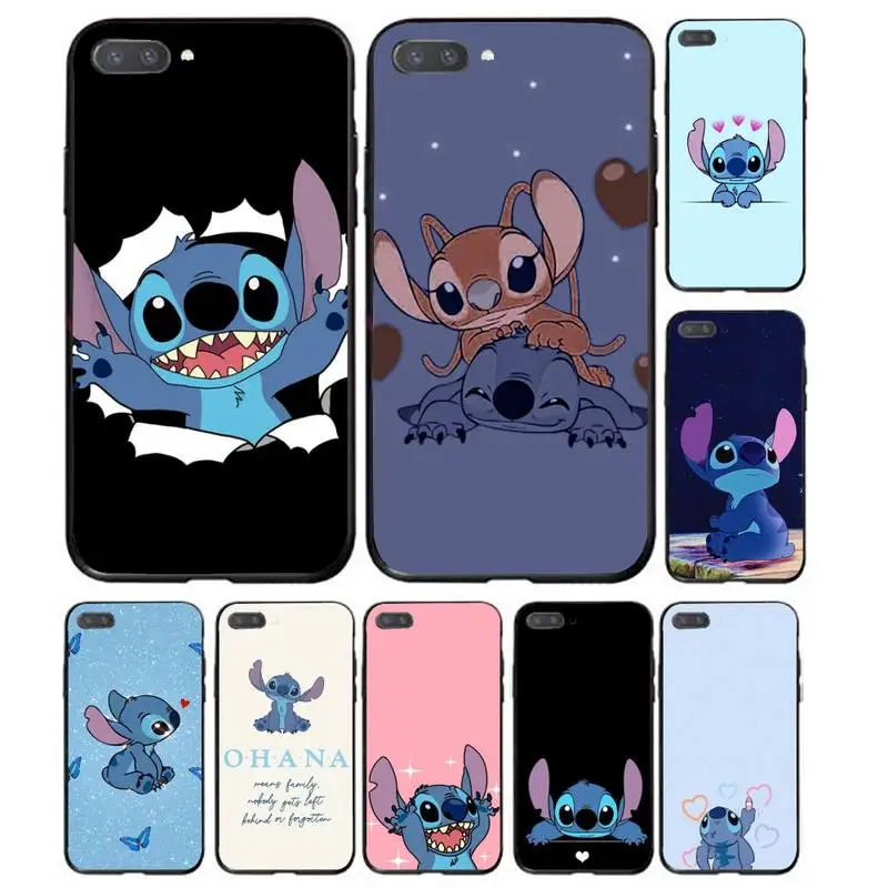 

Disney Lilo Stitch Phone Case For Huawei G7 G8 P7 P8 P9 P10 P20 P30 Lite Mini Pro P Smart Plus Cove Fundas