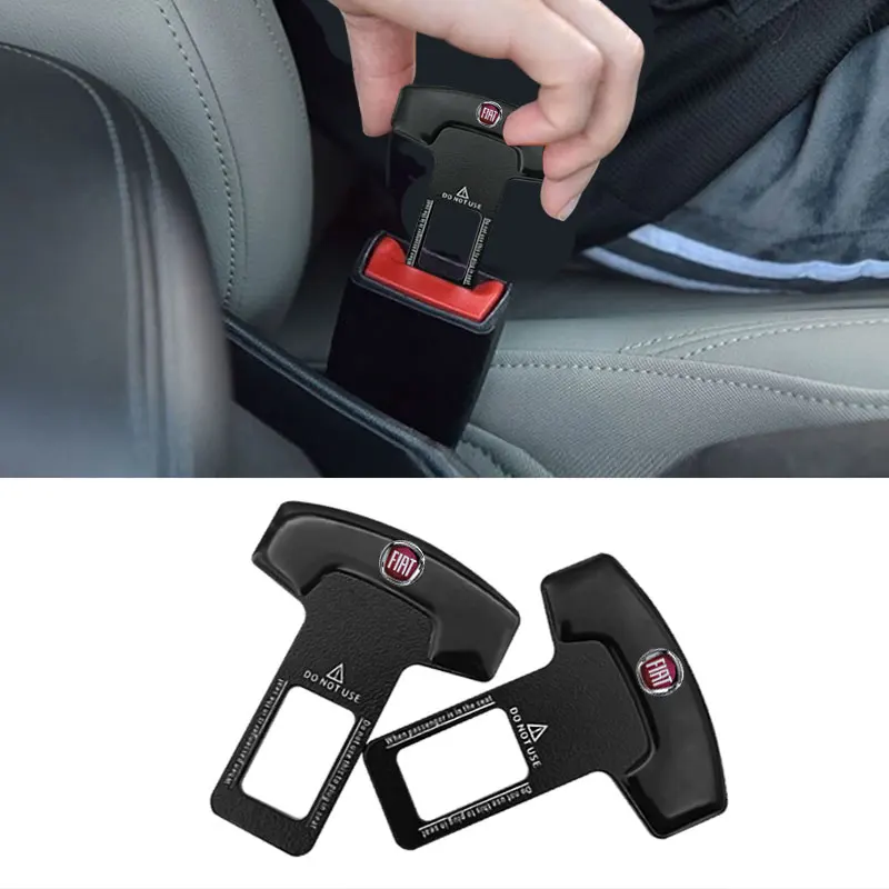 

Car Safety Belt Buckle Clip Extender Seat Belt Stopper Plug For Fiat 500 Punto 124 125 500 Bravo Stilo Panda Abarth Tipo Viaggio