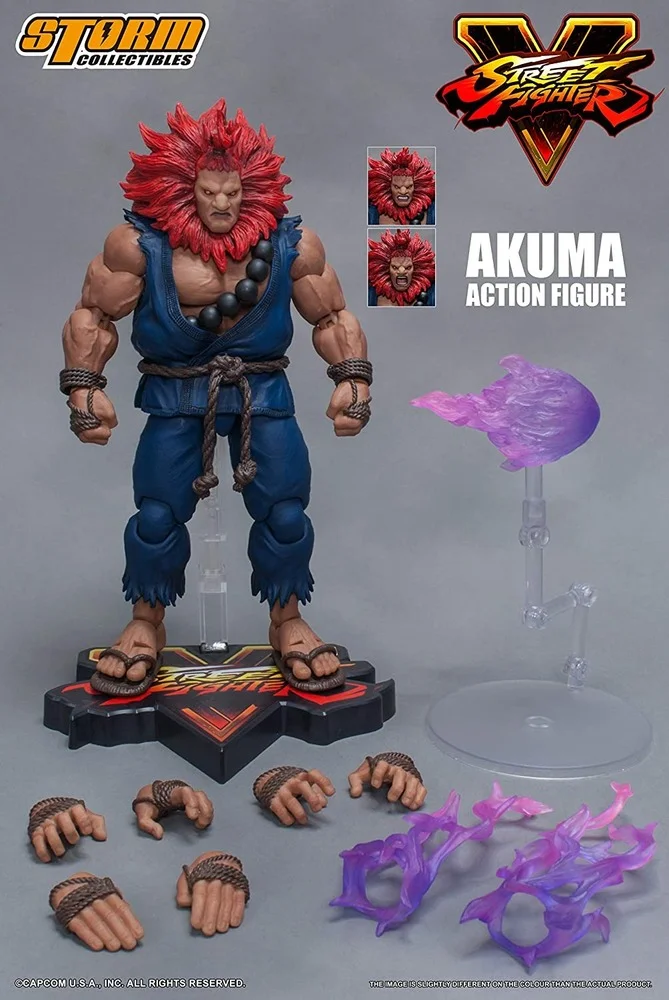 

Storm Collectibles Street Fighter V 1/12 Akuma Action Figure Figures Model Collection Toys Kids Holiday Gifts