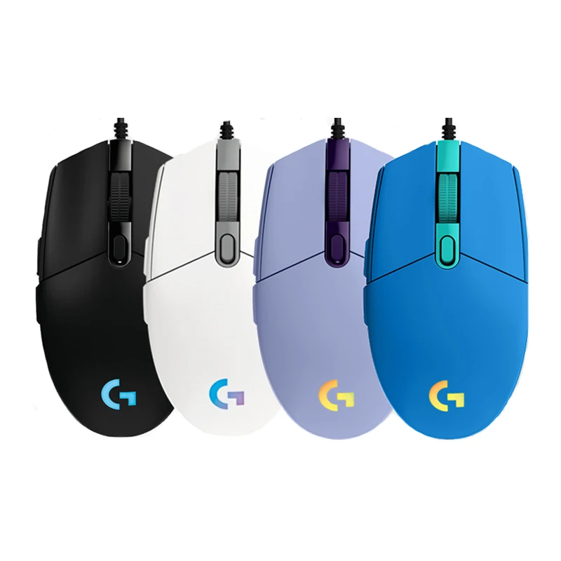 

Мышь Logitech G102 Проводная игровая со светодиодной подсветкой, USB, G102