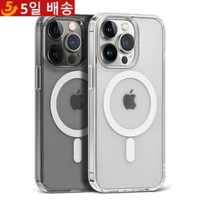 Ultra Clear Magnetic Case for iPhone 14 13 12 11 15 Pro Max Mini XS XR 7 8 Plus SE iPhone Transparent Magnetic Macsafe Cover