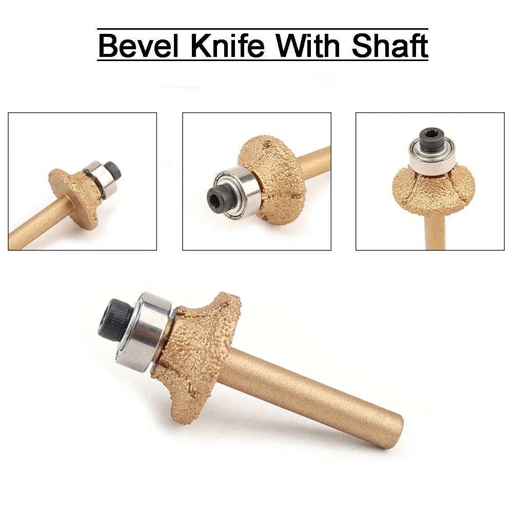 NuoDunco 6 мм Алмазная фреза с пайкой для обрезки камня резец гранитный мрамор