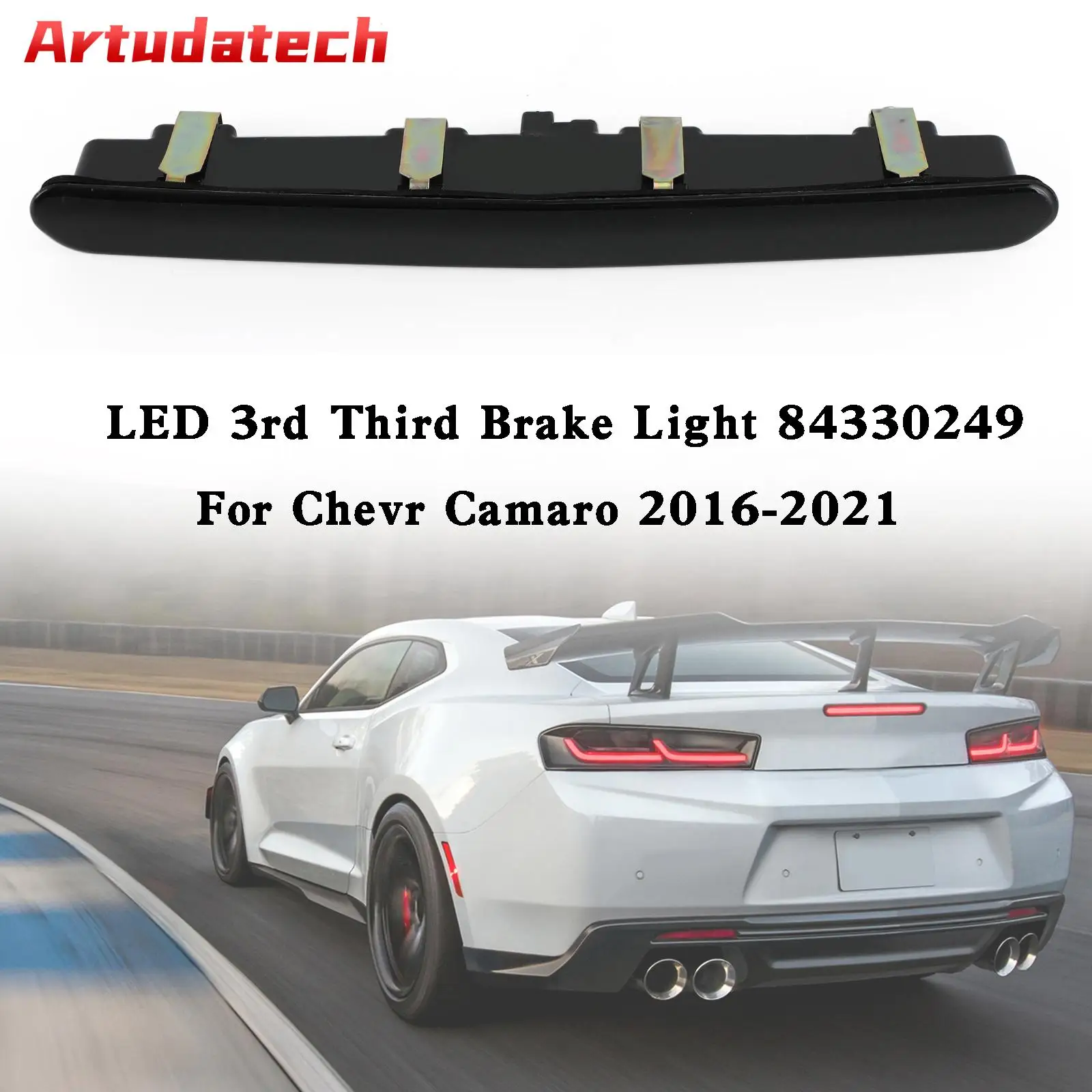 

Artudatech светодиодный 3rd Brake светильник 84330249 для Chevr Camaro 2016 2017 2018 2019 2020 2021