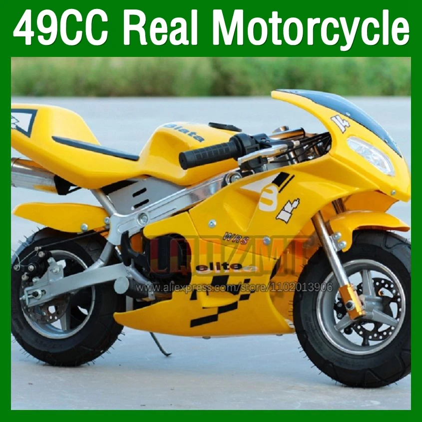 49 50 cc Adult Mini Motorcycle 2 Stroke Mountain Gasoline Scooter ATV off-road Superbike Small Buggy Moto Bikes Racing Motorbike
