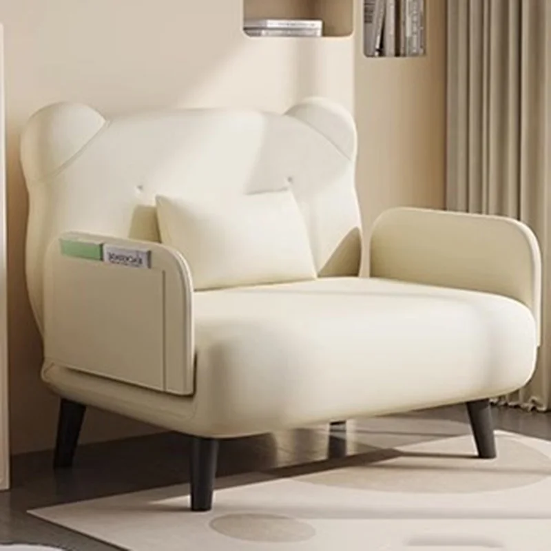 

Белый современный расслабляющий диван, мягкий удобный минималистичный современный ленивый диван в скандинавском стиле, роскошная мебель для гостиной