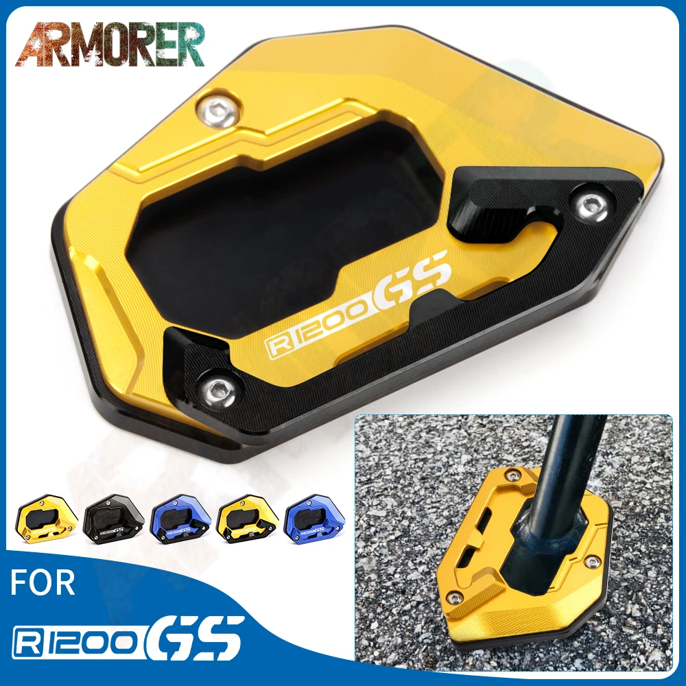 

Motorcycle Accessories For BMW R1200GS LC R 1200GS LC ADV R1200 GS LC ADVENTURE 2022 Kickstand Side Stand Extension Enlarger Pad