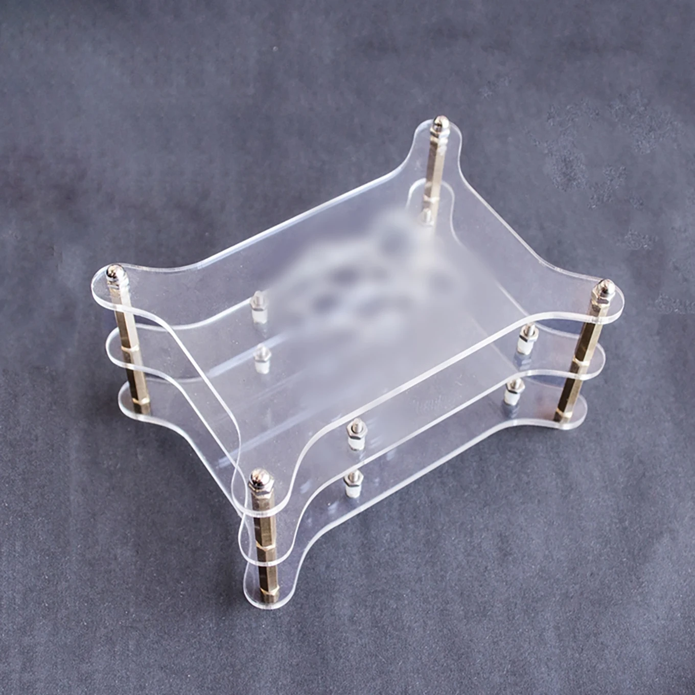 Однослойный прозрачный акриловый чехол для Raspberry Pi 3 корпус с логотипом 2 Модель B