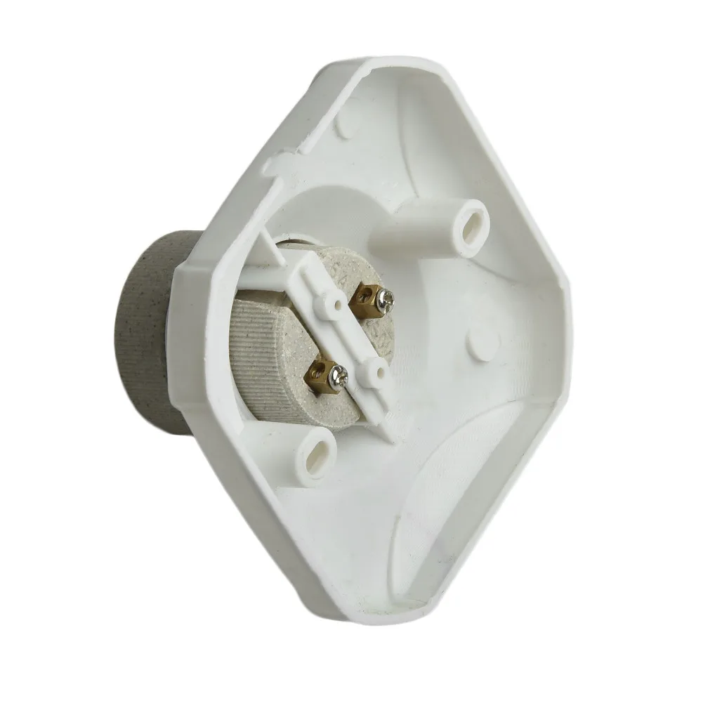 

New Practical E27 PVC LED Light Socket To EU Plug Holder Adapter Converter ON/OFF For Bulb Lamp Ceramic Inside
