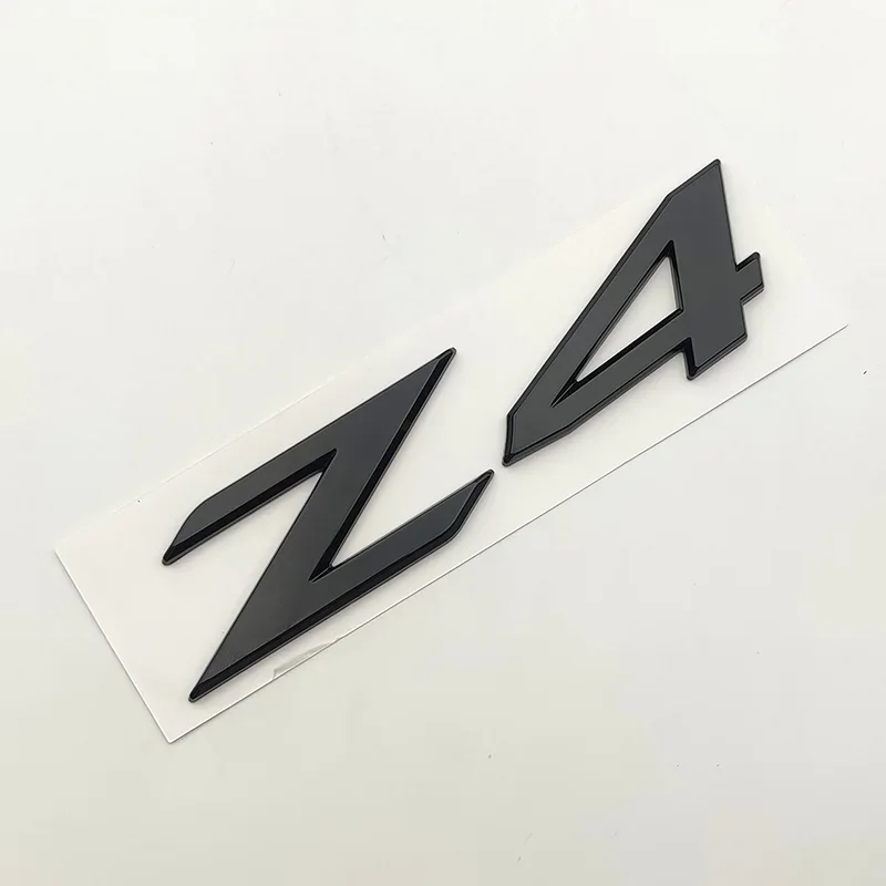

3D ABS хромированный черный логотип Z4 эмблема наклейка на багажник автомобиля значок для Z4 E85 E89 аксессуары