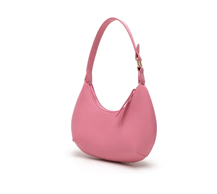 

Trendy three-dimensional shoulder bag irregular armpit women's bag simple and fashionable hand bag