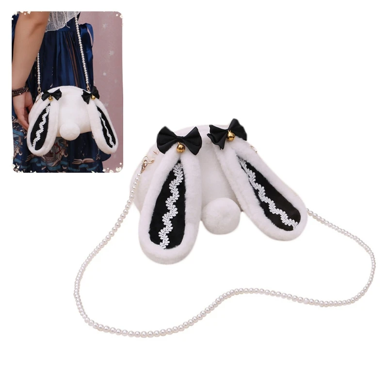 

1 шт., Детская плюшевая сумка через плечо с ушками