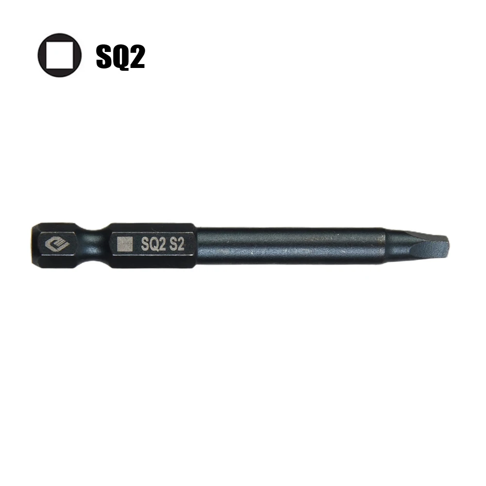 

4 шт. 65 мм SQ0 SQ1 SQ2 Набор насадок для отвертки с квадратной головкой 1/4 дюйма хвостовик Магнитный Отвертка электрическая отвертка насадки ручной инструмент