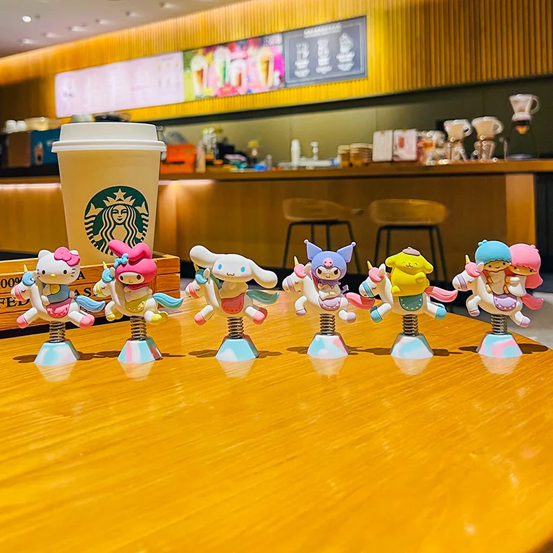 Карусель Sanrio Hello Kitty украшение из серии Хелло Китти мелодия ручной офис |