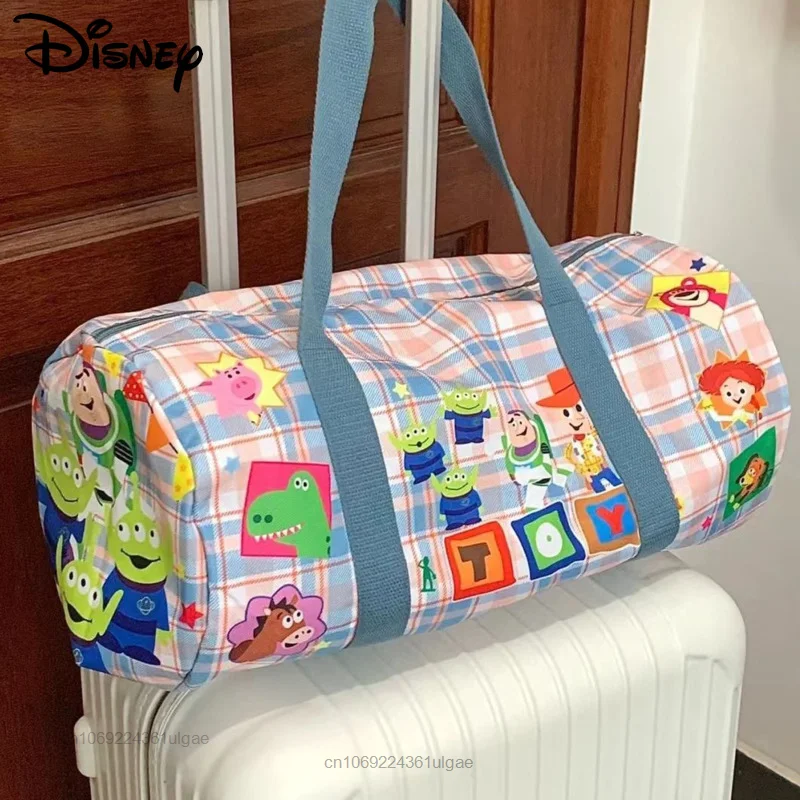 Disney Cartoon Alien Cute Bags Women Fashion Outdoor Luxury Handbag Female Travel Tote Bag New Lager Capacity Luggage Handbags