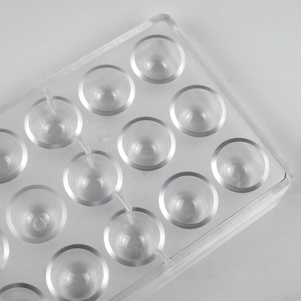 ALICAKE Поликарбонатная Форма Для Шоколада 1 Дюйма Круглая Пули Инструмент Выпечки