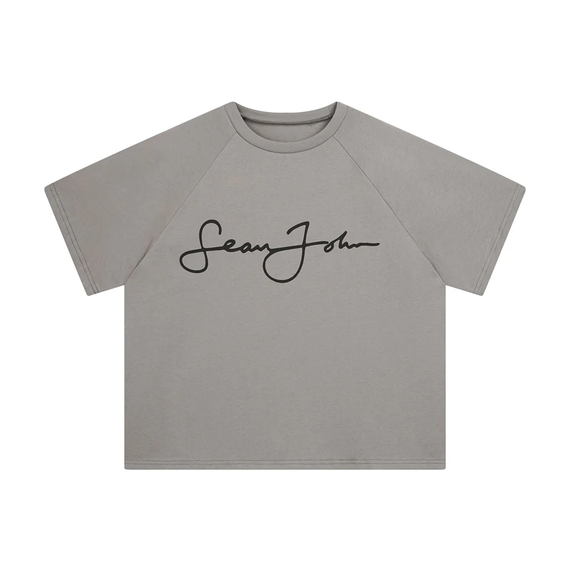 Футболка с надписью Chest Signature Back Rudder Print YZY Kanye West Vuitrues для мужчин и женщин черные