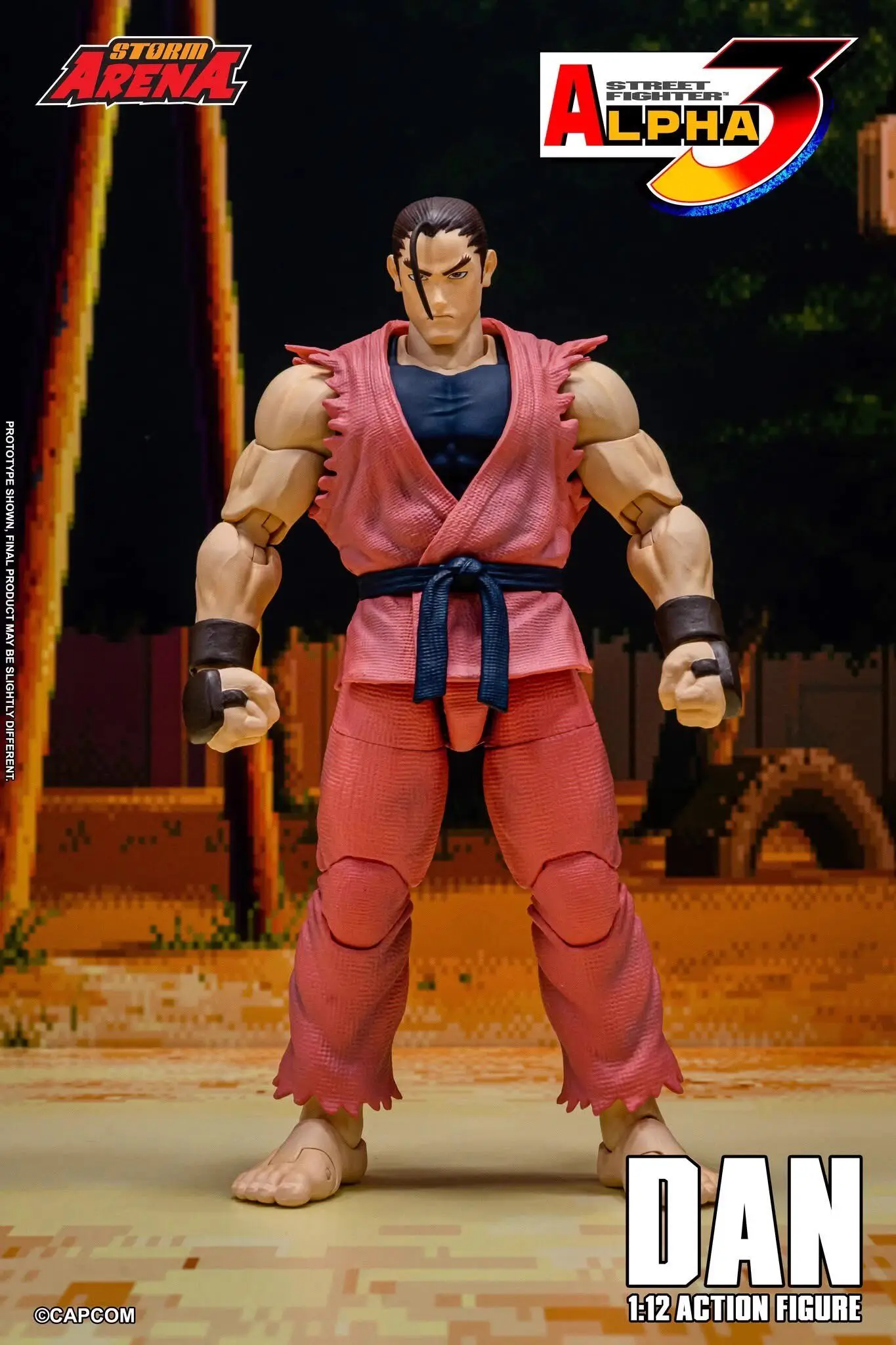 Фото В наличии: Фигурка Storm Arena DAN Sagat, 6 дюймов, масштаб 1/12, коллекционная модель, игрушка Storm Toys ST, малый размер, SF Alpha 3 ZERO Tiger №5