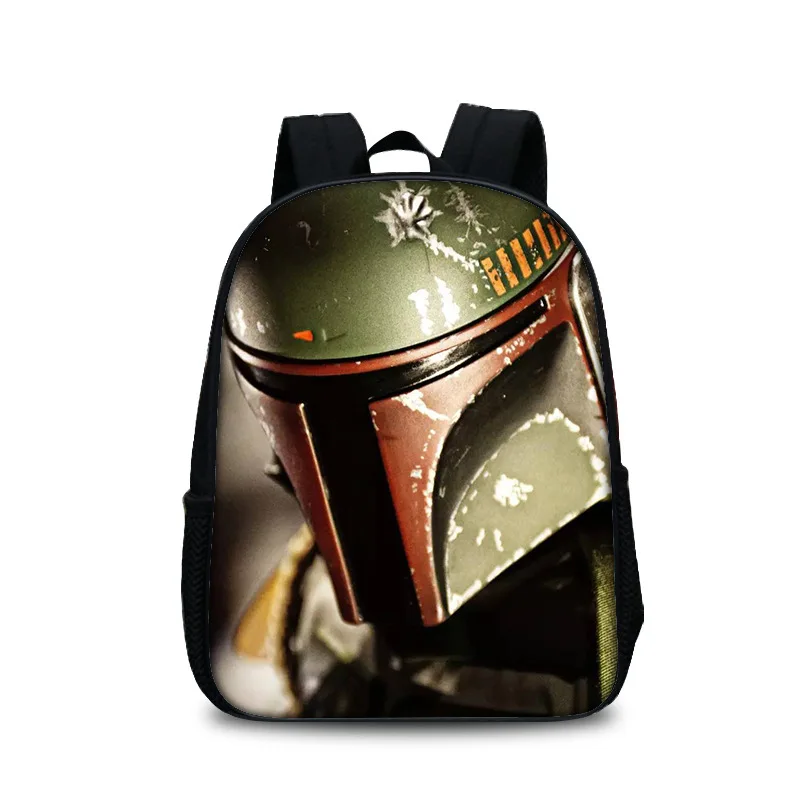 13inch Disney Baby Yoda Cartoon School Backpack for Teenager Mandalorian Nylon Anime Student's Backpack Men Outdoor Travel Bag