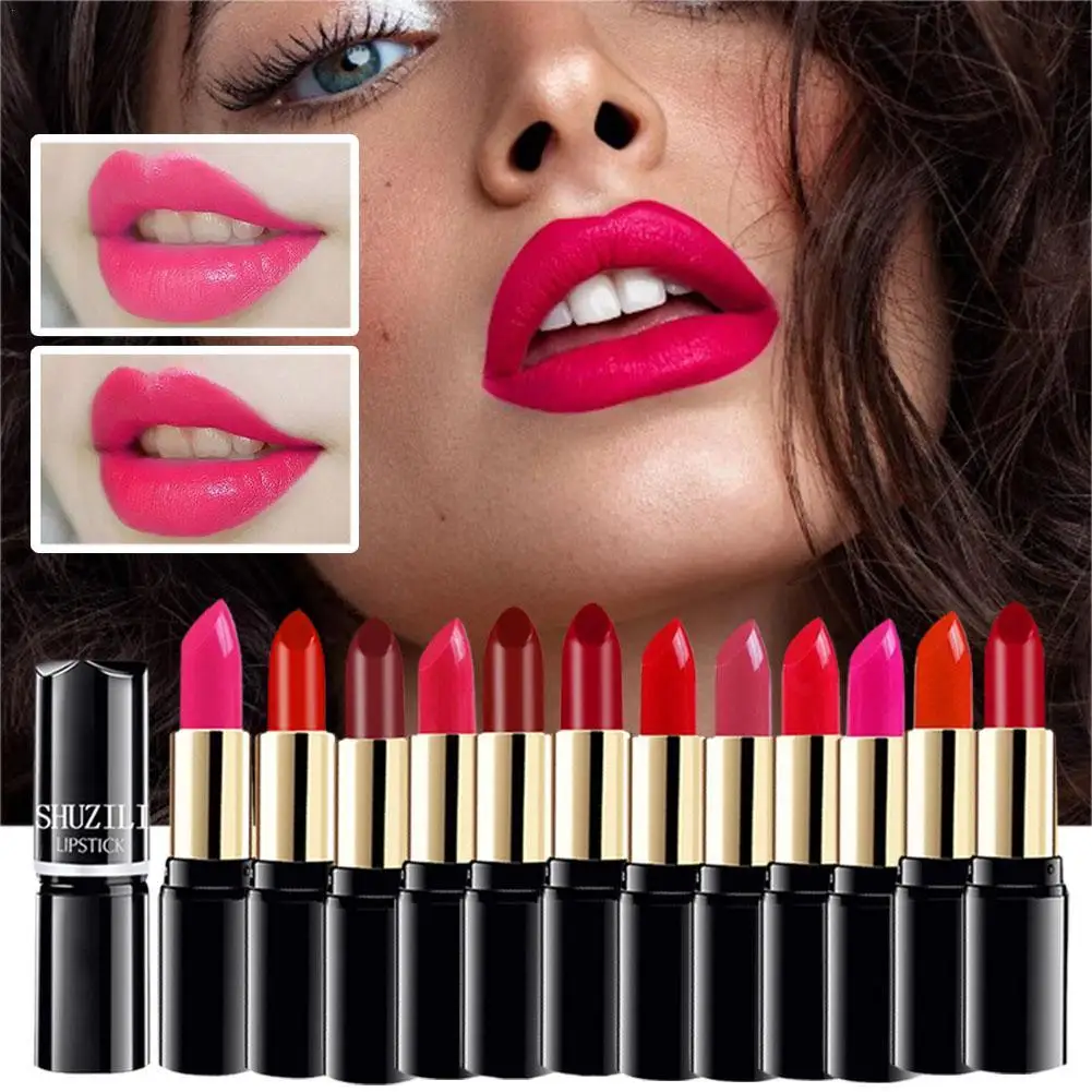 

Original Tube Lipstick Smooth Texture Lasting Effect Matte Lipstick Waterproof Long-lasting Moisturizing Lip Gloss Make Up