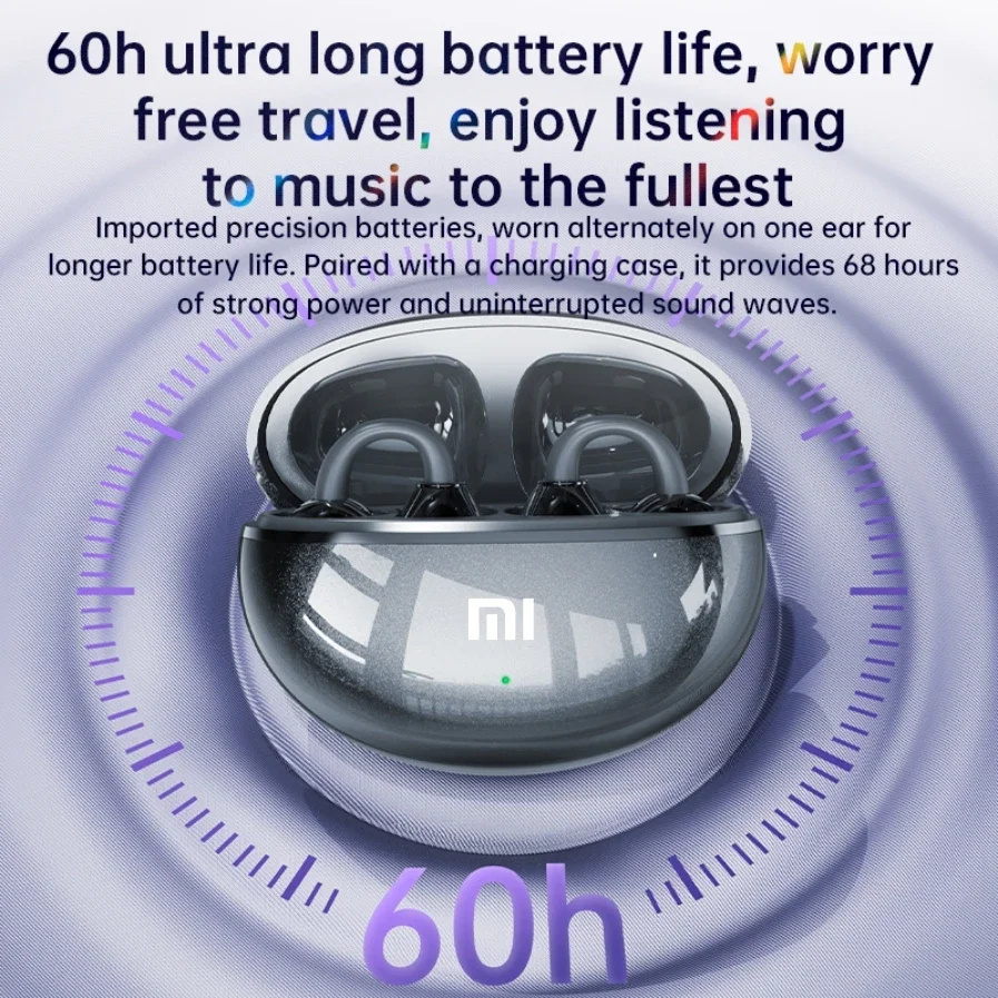 Фото Xiaomi Wireless Bluetooth 5.4 Новые спортивные наушники M91 с костной проводимостью HD Touch Подходит для Android IOS версии №3