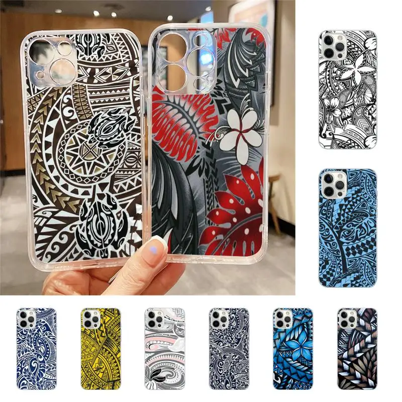 

Maori Polynesian Samoan Tribal Phone Case For Iphone 7 8 Plus X Xr Xs 11 12 13 Se2020 Mini Mobile Iphones 14 Pro Max Case