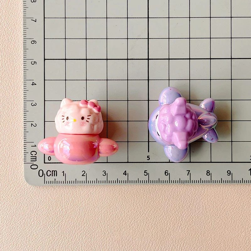 1 компл. мини-самолет Sanrio орнамент Hello Kitty Kuromi Melody Cinnamoroll фигурка настольный декор