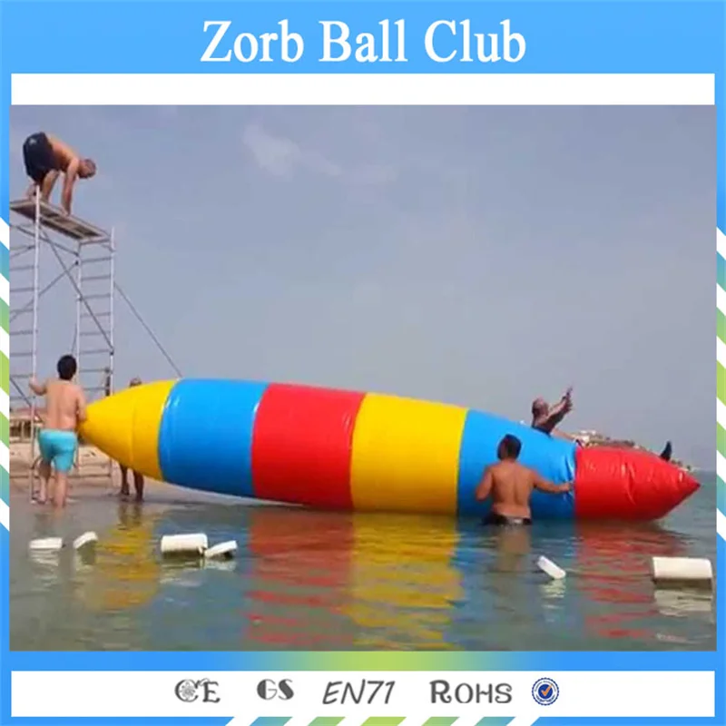 

Free Shipping 8x3m Water Blob Jump, Inflatable Water Blob For Sale With Free Pump ,Inflatable Water Pillow