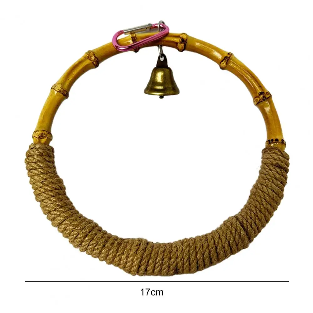 

Parrot Swing Easy Installation Bird Swing Fine Workmanship Useful Bird Parrot Swing Playing Toy Bird Supplies