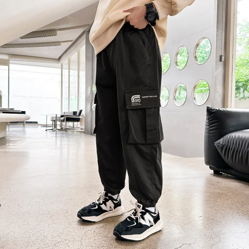 Брюки-карго Детские с большими карманами на Возраст 4-14 лет