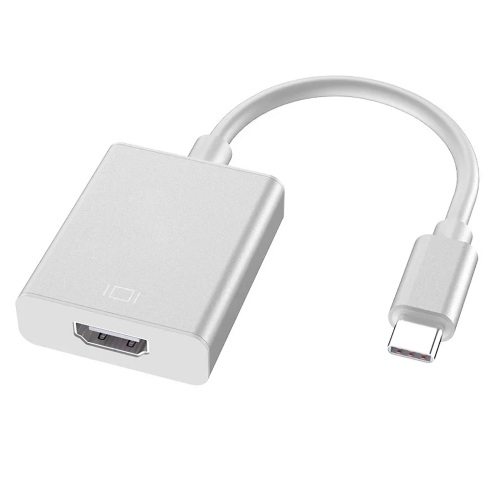 Совместимый с типом C в HDMI кабель USB Конвертер HD 4K 3.1 HDTV Кабель-адаптер для MacBook