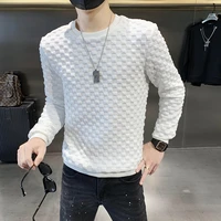 2022 male slim fit high grade sweatshirts basis tops streetwear male spring autumn round collar loose long sleeve hoodies s 3xl