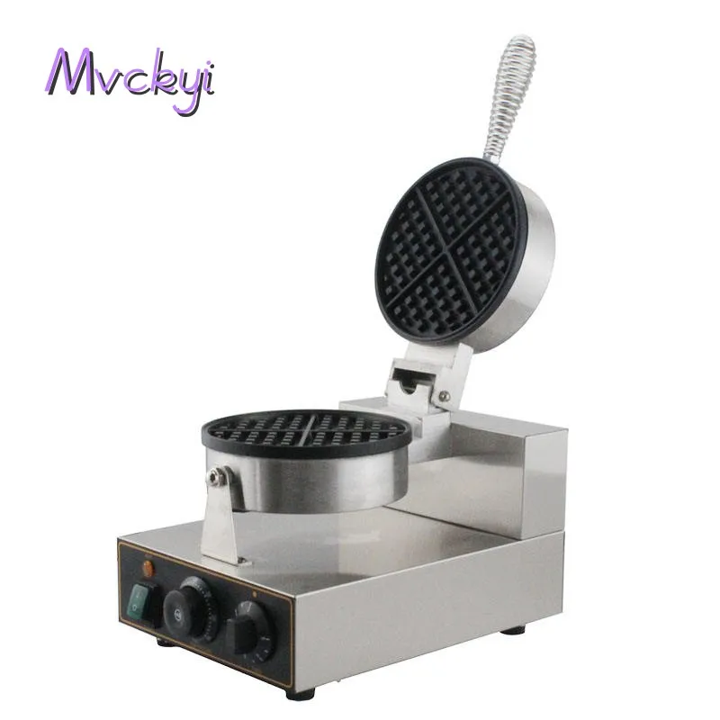 

Mvckyi Single Mold Commercial Lolly Waffle Maker Custom Plate big size Dutch Pancake Maker Kitchen Home Appliance