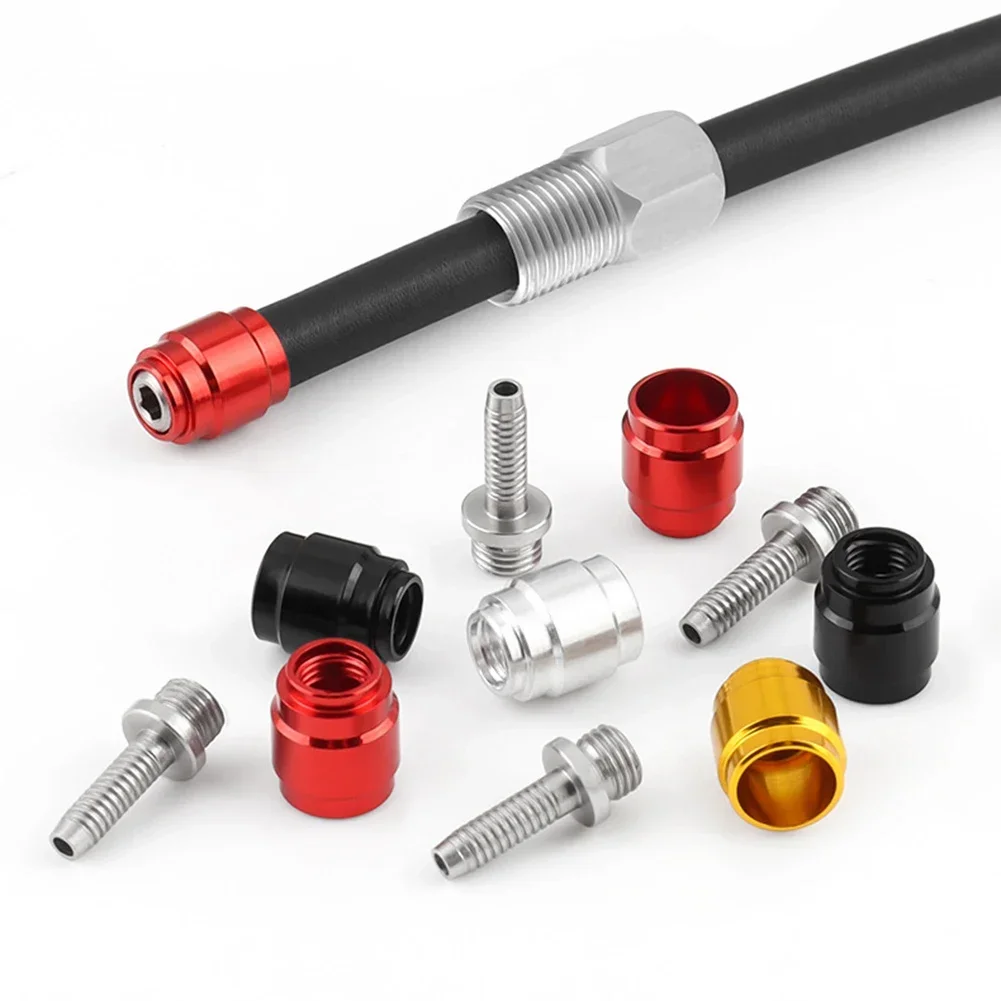 10 шт. Комплект крепления гидравлических тормозных шлангов Оливковая вставка с