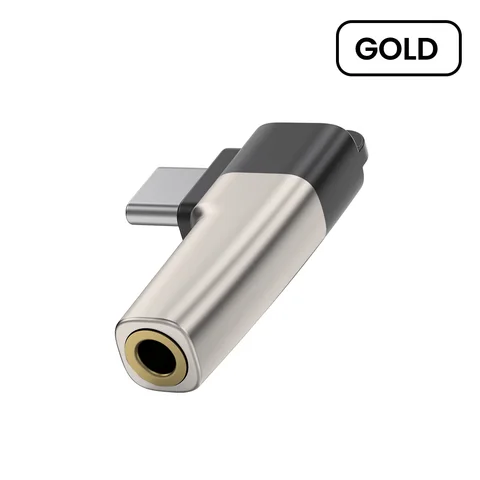 Элегантный локоть типа C «папа» на разъем 3,5 мм для наушников из цинкового сплава USB C на 3,5 мм аудиоразъем Aux для iPhone 15 16 Xiaomi