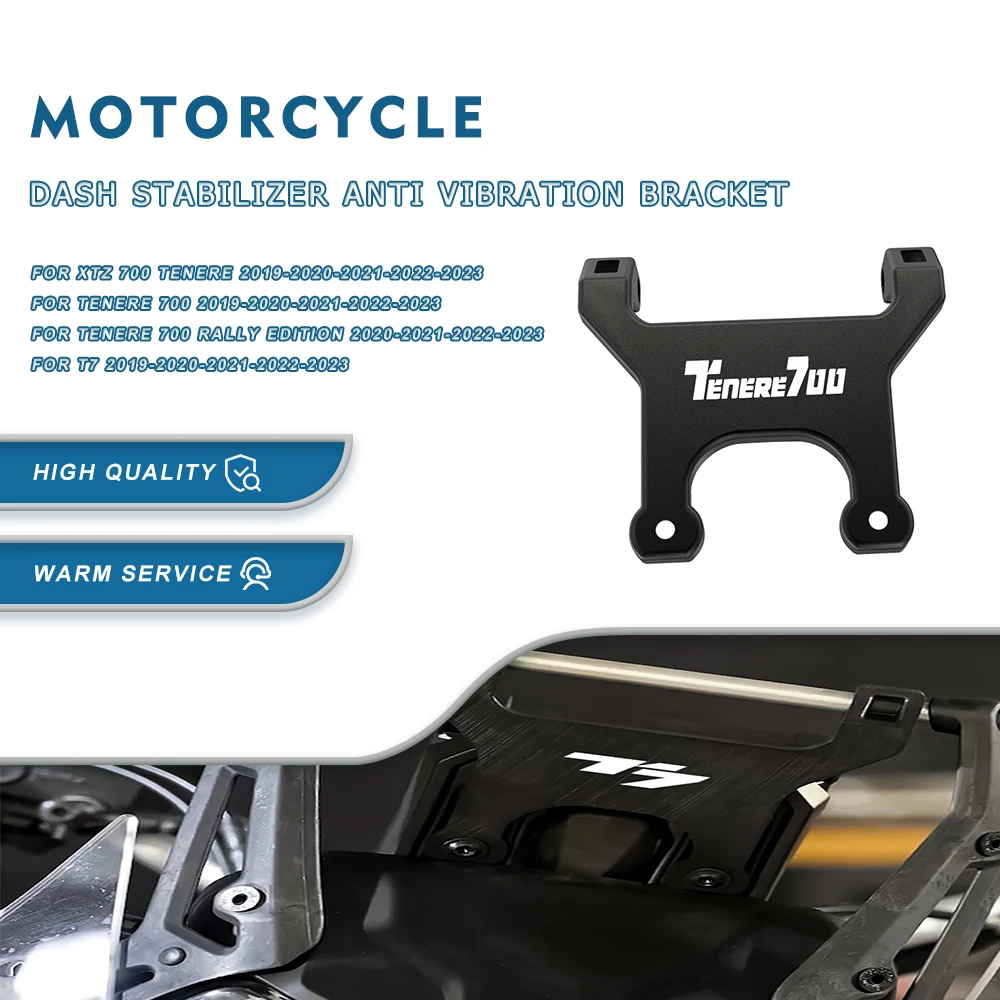 

Tenere 700 Motorcycle Dash Stabilizer Stabilizer Anti Vibration Bracket FOR YAMAHA XTZ 700 TENERE 2019-2020-2021-2022-2023