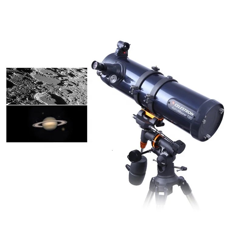 

Factory Wholesale 130EQ Newtonian Telescope - Reflector Telescope for Beginners - Fully-Coated Glass Optics Telescope