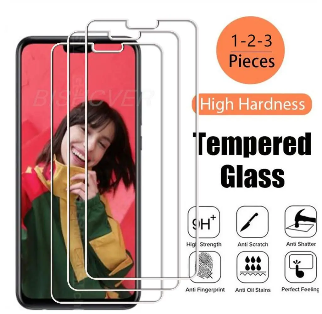 Закаленное стекло для Huawei Y8s 6,5 дюйма, искусственное, искусственное стекло, Защитная пленка для экрана телефона