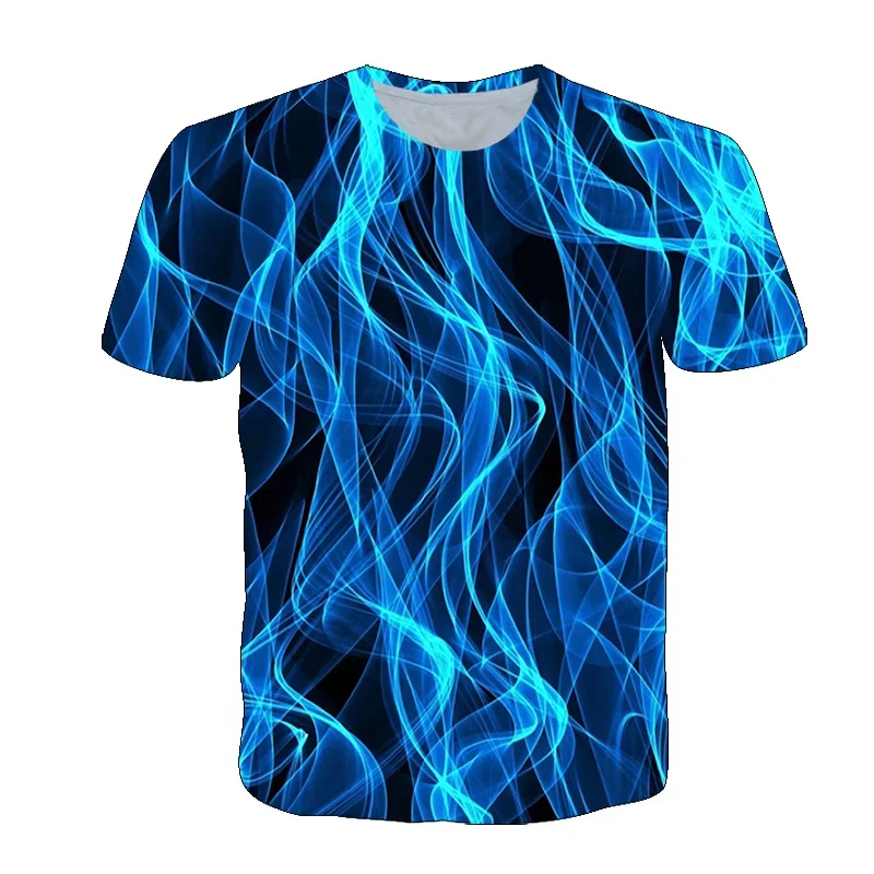 

3D Printed Stylish Casual Men's T-shirt