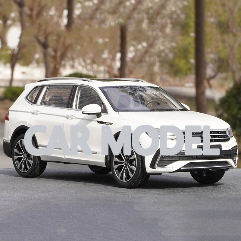 Масштаб 1:18 игрушечные автомобили из сплава VW TIGUAN L 2022 детские оригинальные