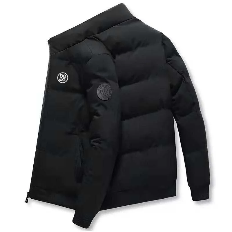 Men Golf Wear Golf Jacket Malbon Golf Jacket Men's Cotton-padded Jacket Thickened Thermal Jacket Men Down Golf Clothing