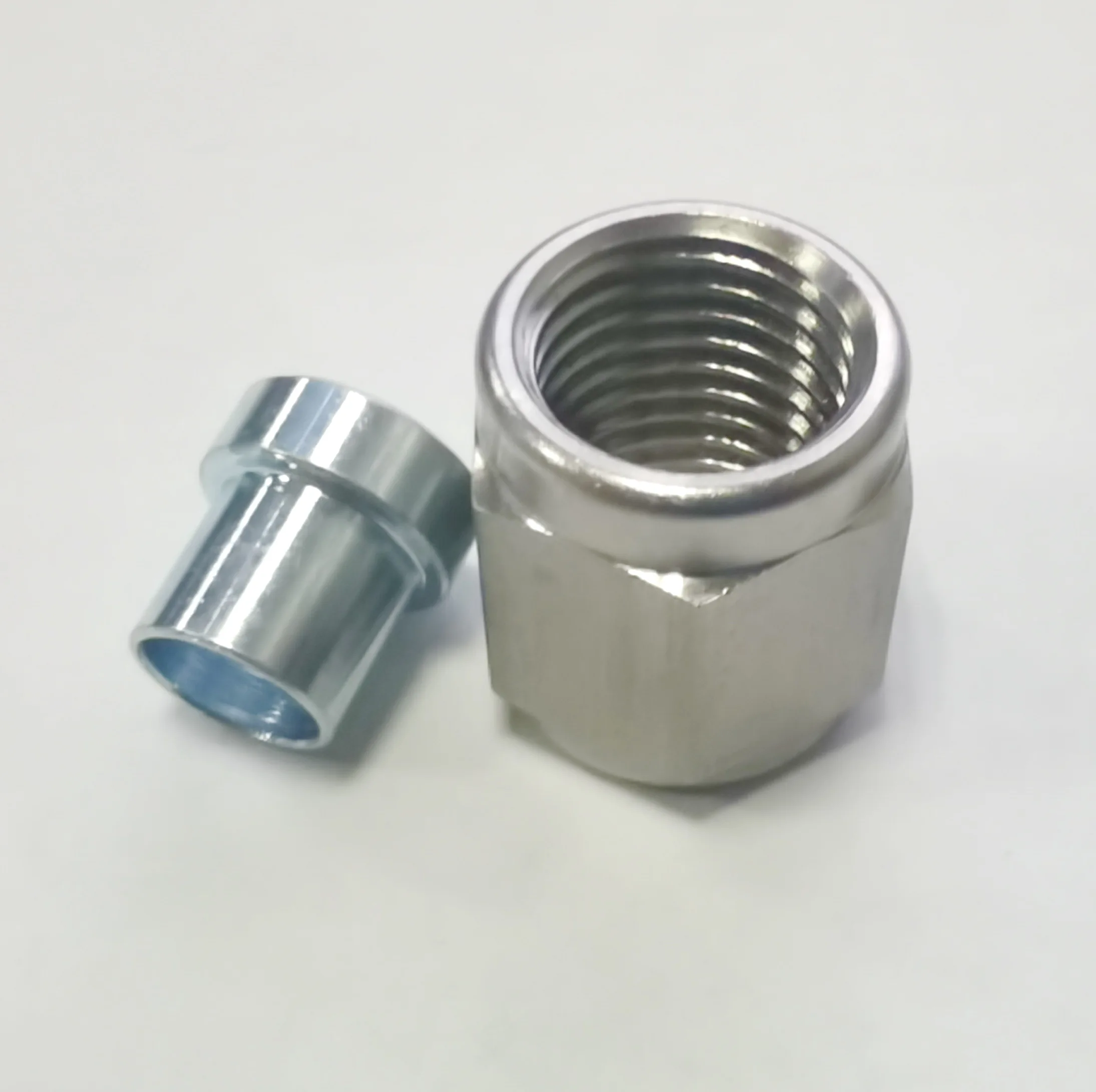 Гайка и втулка из мягкой стали AN -4 (AN4 7/16-20 UNF 3AN ) 1/4 дюйма ...