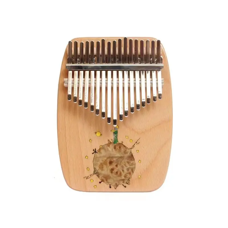 Mr.mai 17 Notes Kalimba Solid beech The Little Prince Thumb Piano Finger Piano With Bag Accessories