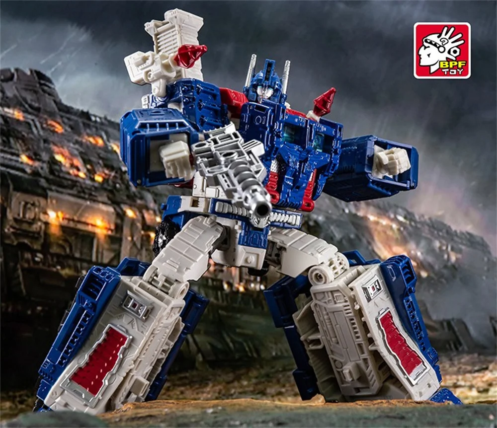 Металлическая экшн-фигурка BPF Ultra Magnus Commander G1 KO в коробке