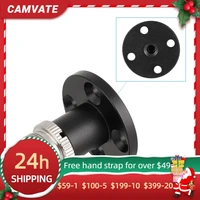 camvate microphone stand with mounting base 14 20 female 58 27 male thread connector for speakerstablepodium connecting